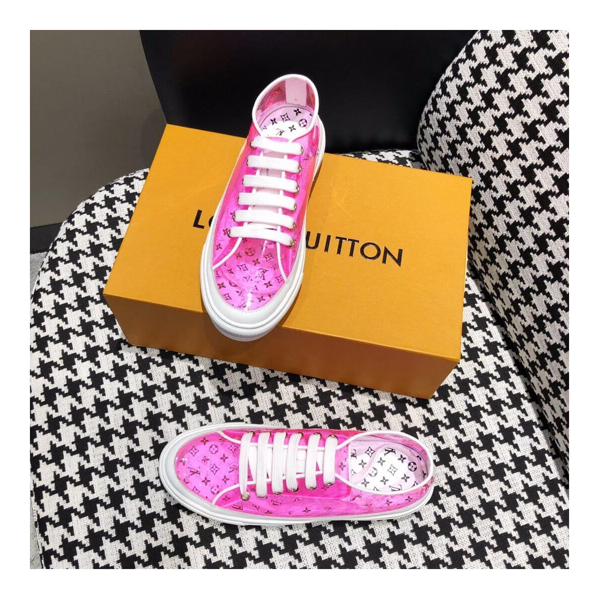 Louis Vuitton Rosy PVC Sneakers