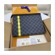 Louis Vuitton Damier Graphite Stripe Pochette Voyage MM N60107