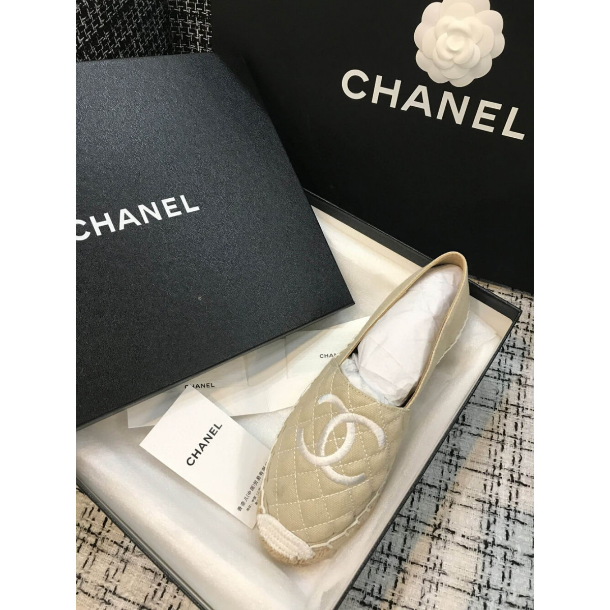 Chanel Quilted Espadrilles G32910