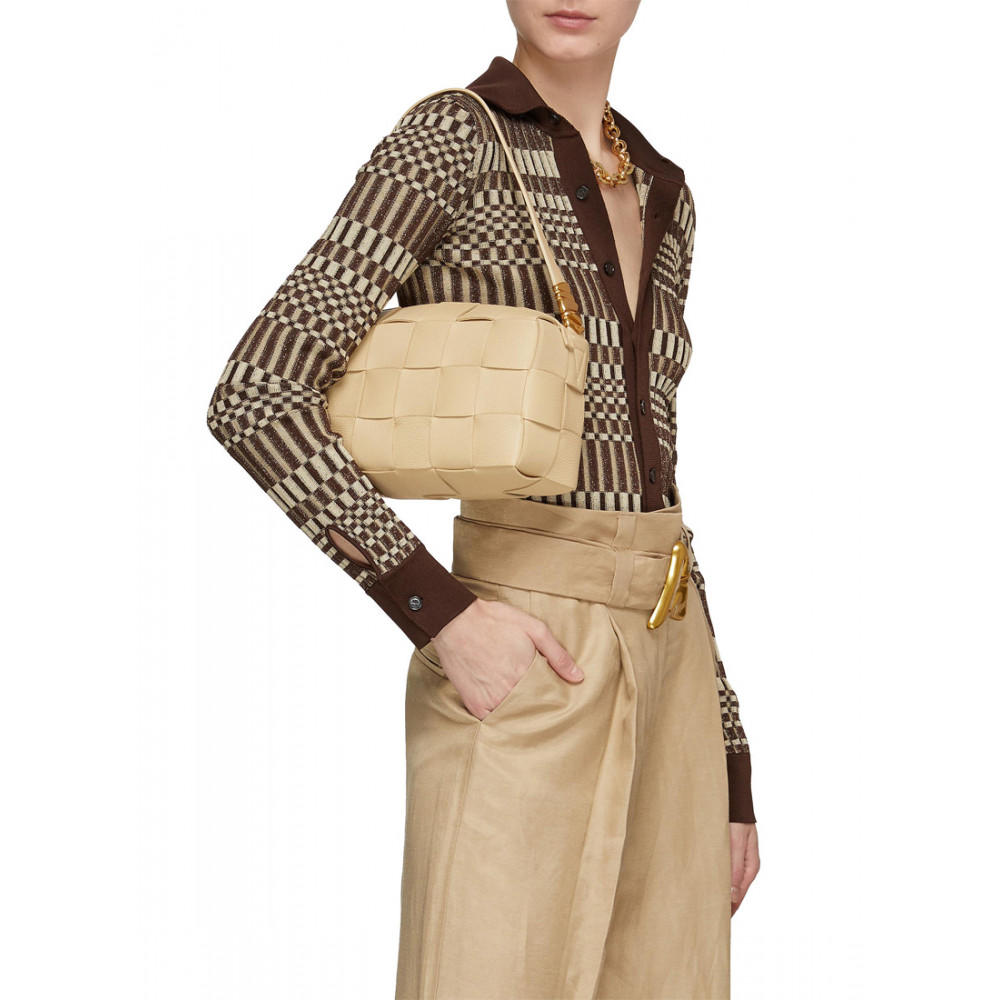 Bottega Veneta Brick Cassette Beige