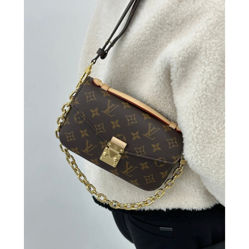 Louis Vuitton Monogram Canvas Pochette Metis East West Bag M46279