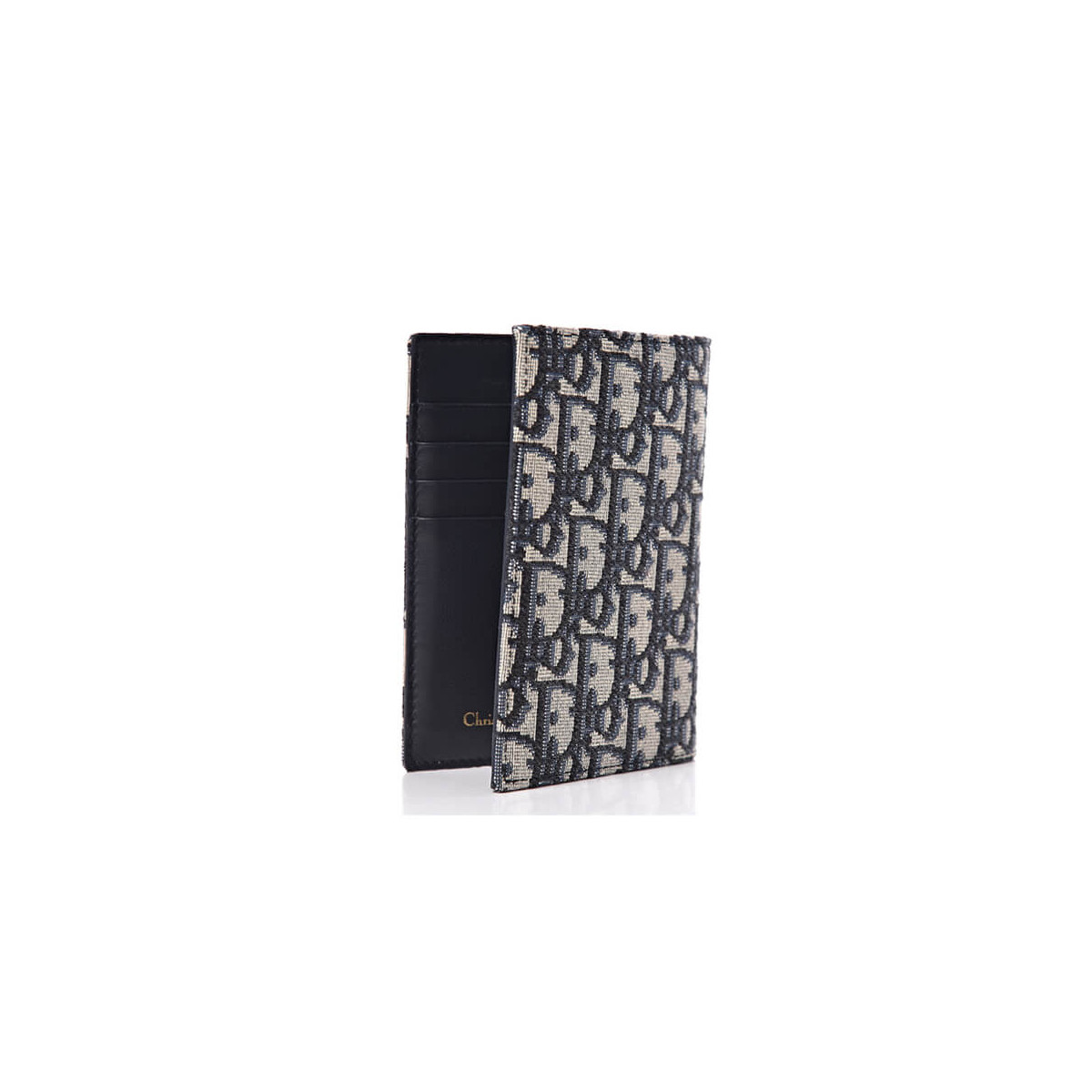 Christian Dior Oblique Jacquard Passport Case S5539