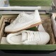 Gucci MAC80 Interlocking G Leather Sneakers in White 747953