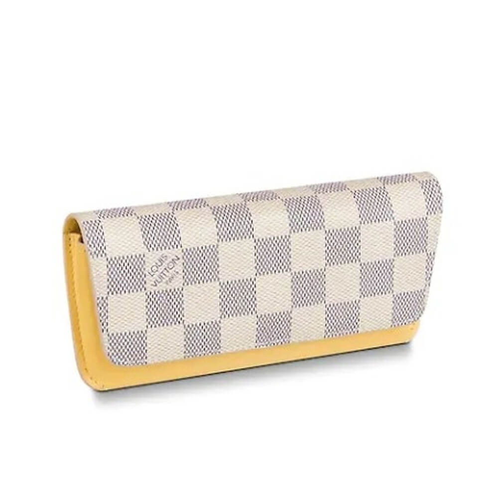 Louis Vuitton Damier Azur Woody Glasses Case GI0388