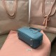 Miu Miu Arcadie Leather Bag 5BB142 Marina Blue