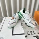 Louis Vuttion LV Trainer Sneaker Green 1ABFB0