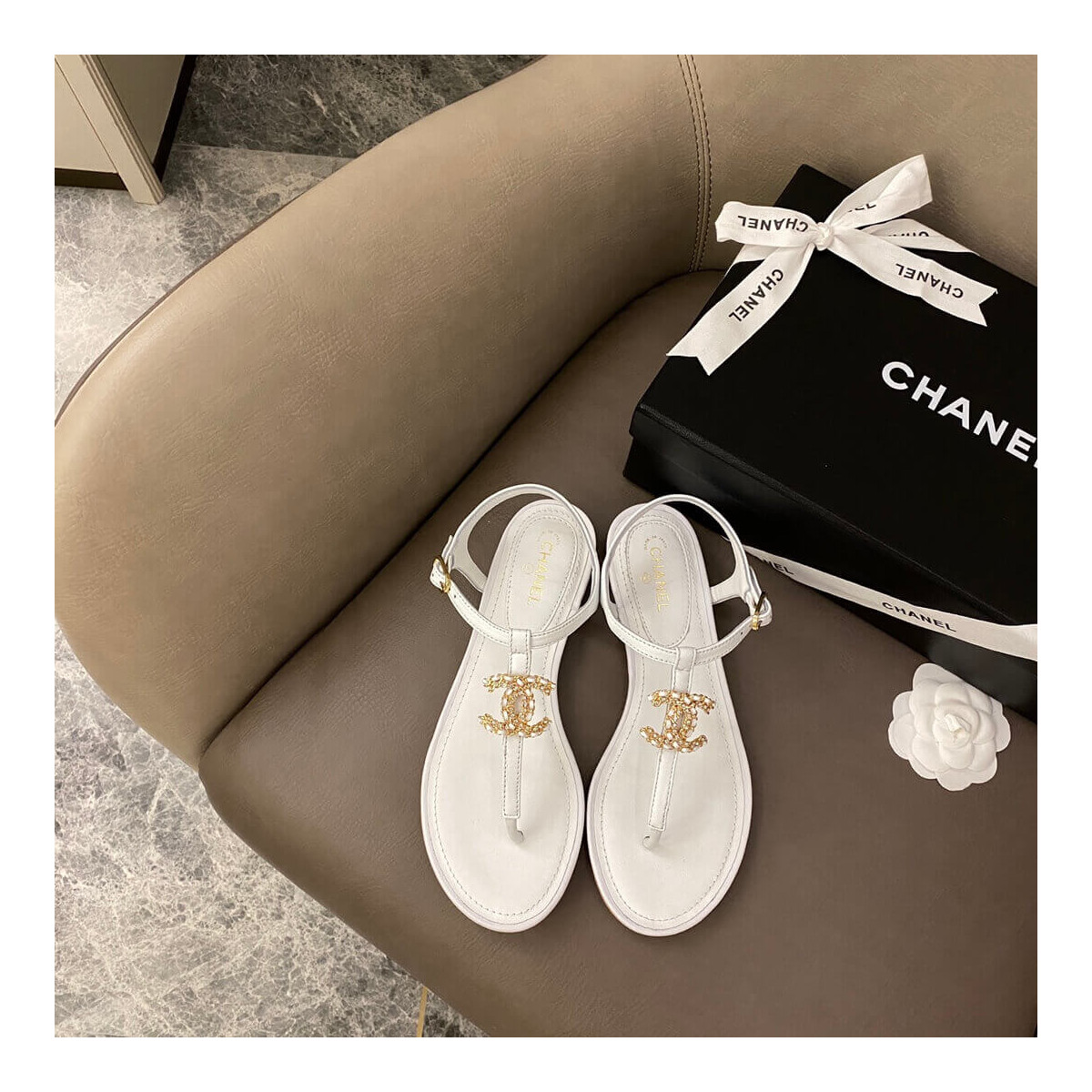 Chanel Double C Sandal G36238