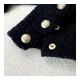 Chanel Wool Tweed Jacket P65347 Black