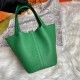 Hermes Picotin Lock Bag in Taurillon Clemence Bambou