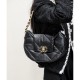 Chanel 19 Hobo Bag Black Quilted Lambskin AS4638