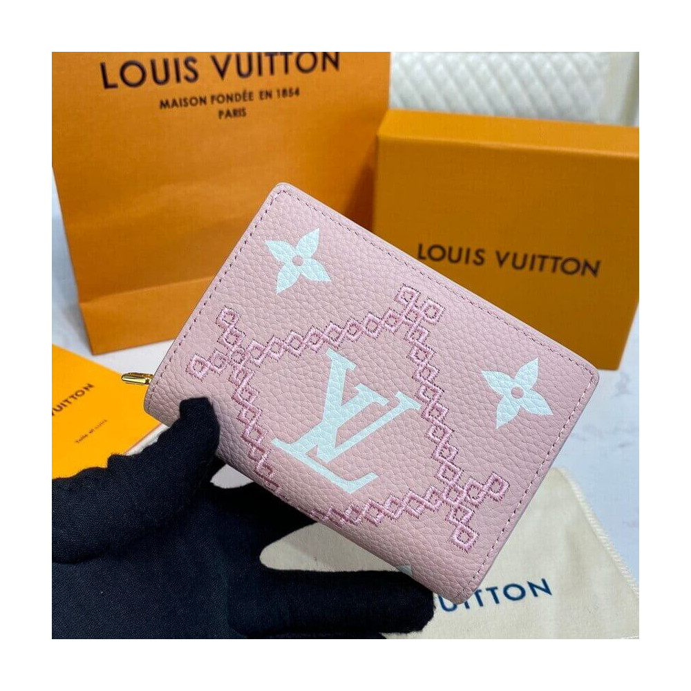 Louis Vuitton Monogram Empreinte Clea Wallet M81212 M81139