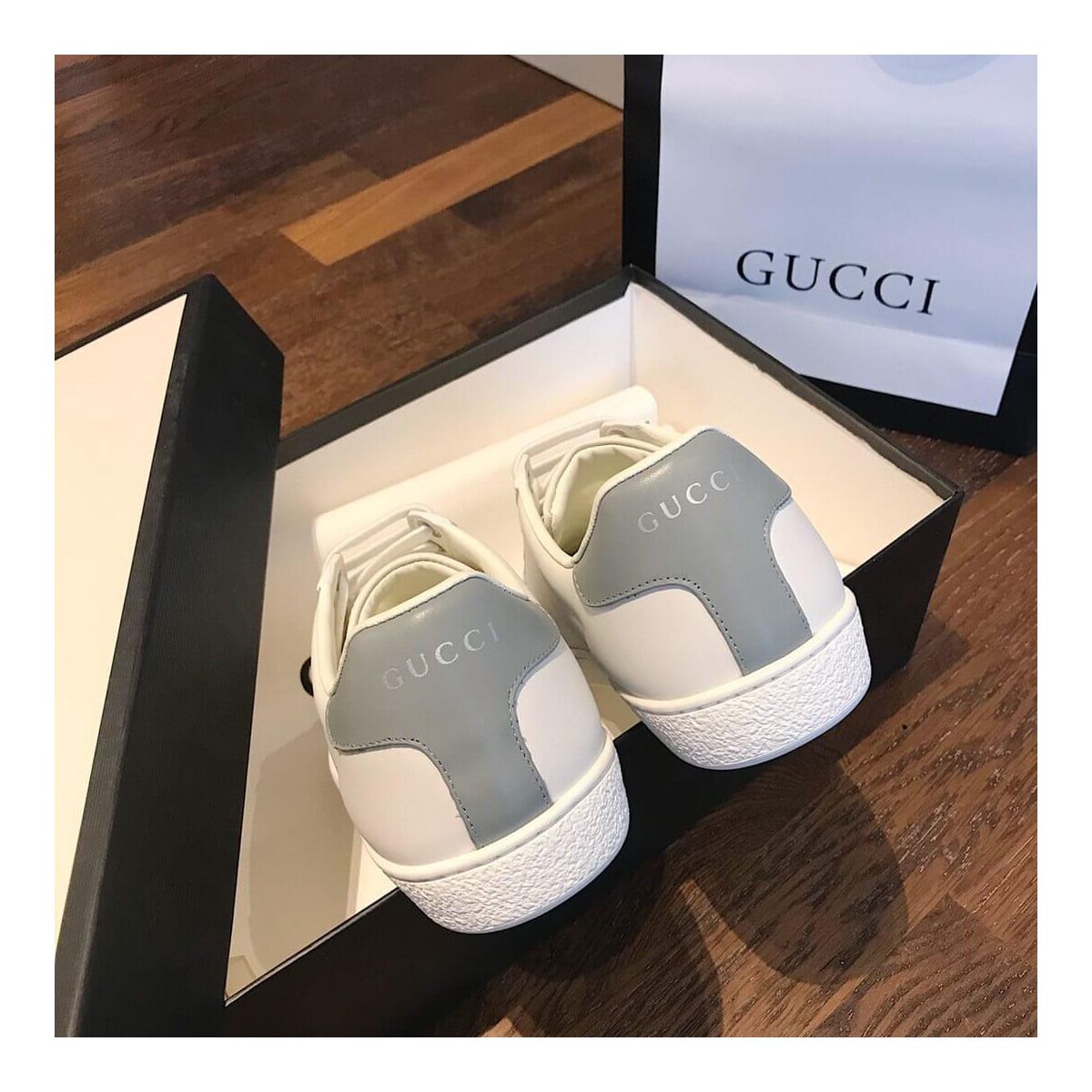 Gucci Ace Sneaker With Interlocking G 598527