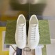 Gucci White and Grey Interlocking G Ace Sneaker 599147