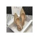 Dior J&#039;adior Slingback Ballerina Flat with Thread and Bead Embroidery P766