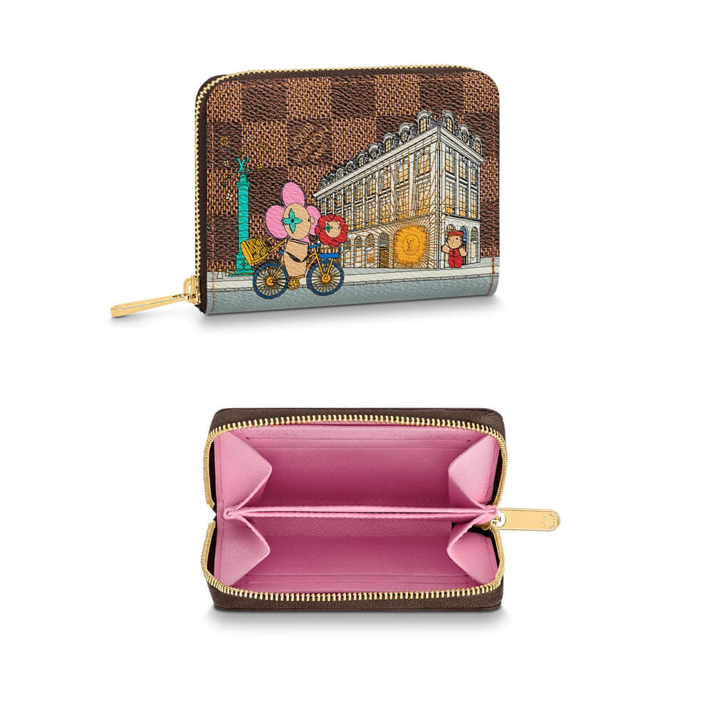 Louis Vuitton Christmas Animation 2022 Zippy Coin Purse N63552