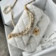 Chanel Mini Flap Bag with Pearl Top Handle Chain AS4385