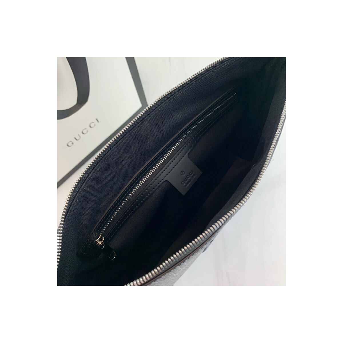 Gucci GG Black Clutch 523603