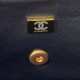 Chanel Mini Flap Bag With Gold Top Handle AS2431