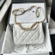 Chanel Mini Flap Bag with Pearl Top Handle Chain AS4385