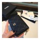 Chanel Grainy Calfskin Classic Zipped Card Holder A84511