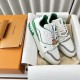 Louis Vuttion LV Trainer Sneaker Green 1ABFB0