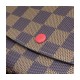 Louis Vuitton Damier Ebene Emilie Wallet N60214 N63544