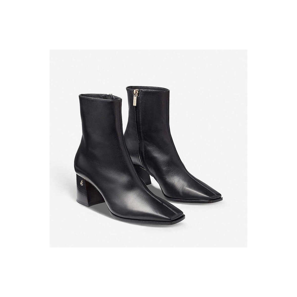 Jimmy Choo Bryelle 65 Leather Ankle Boots J172