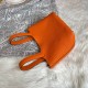 Hermes Picotin Lock Bag in Taurillon Clemence Orange