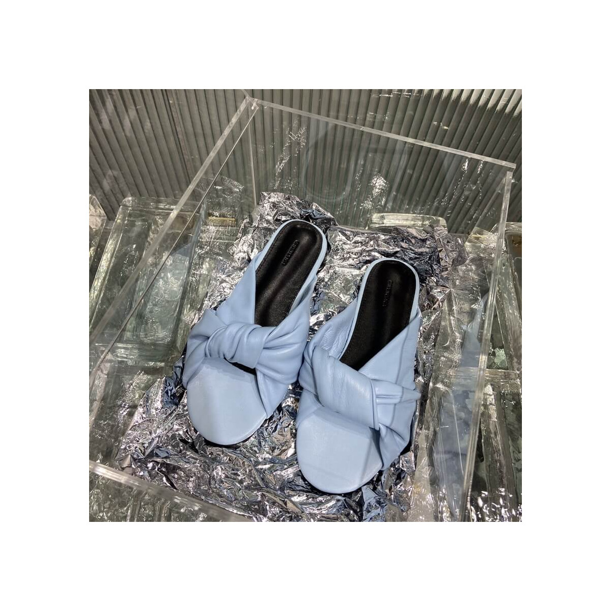 Balenciaga Drapy Flat Sandal 636576