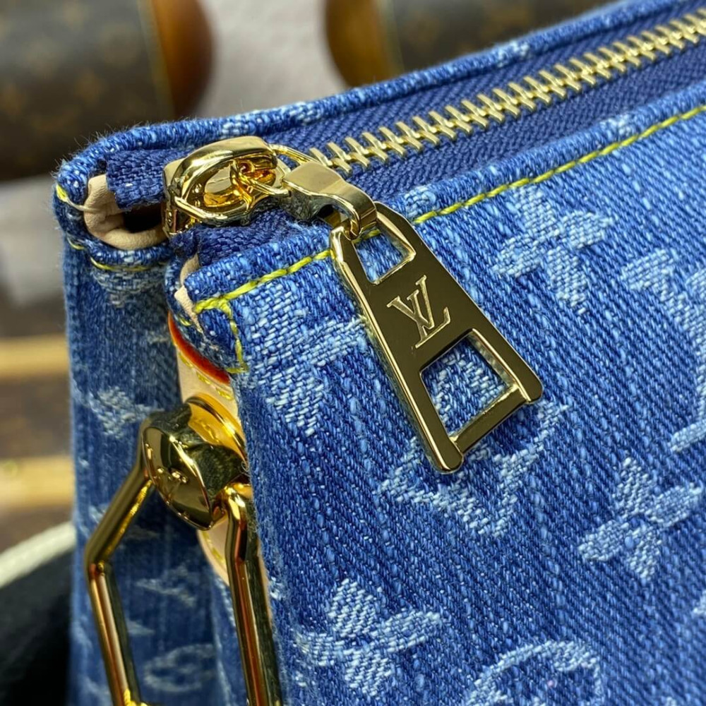 Louis Vuitton Monogram Denim Coussin PM M24564