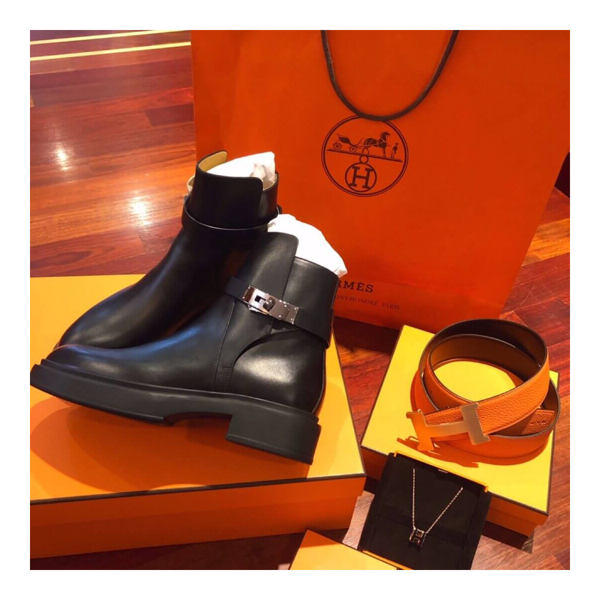 Hermes Veo ankle boot H19256