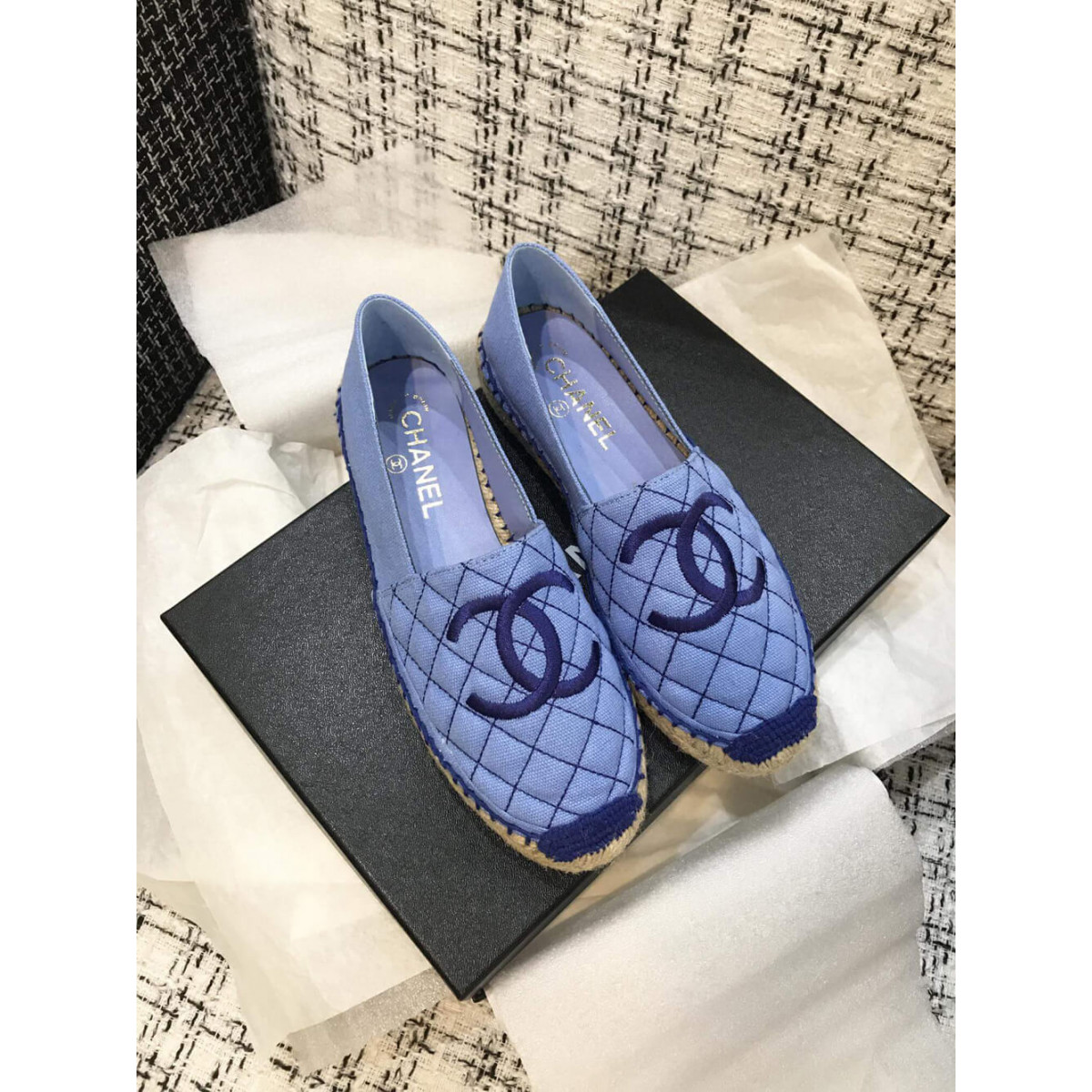 Chanel Quilted Espadrilles G32910