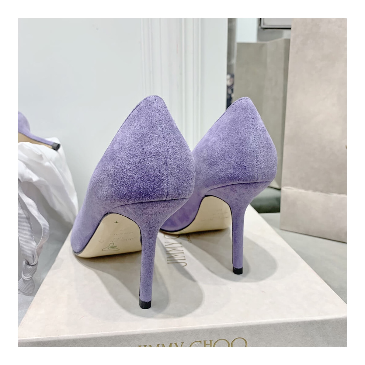 Jimmy Choo Romy Suede Pumps 120011