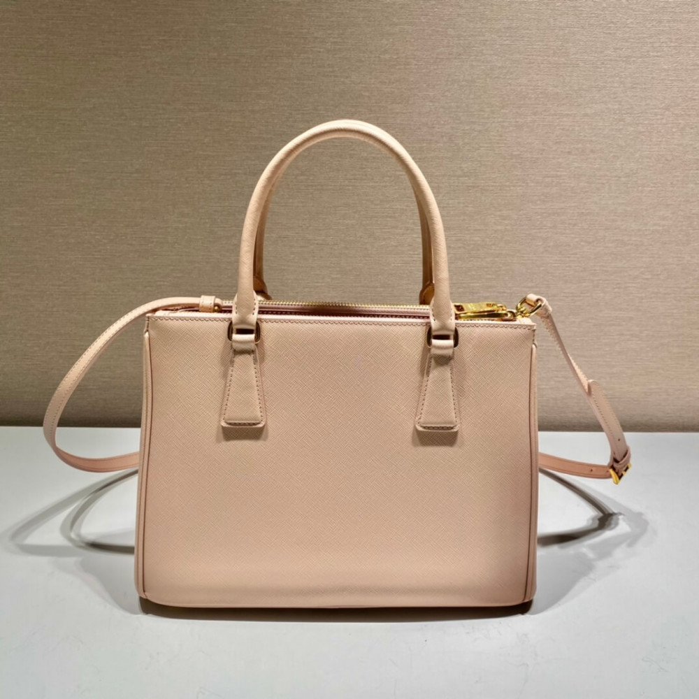 Prada Galleria Nude Medium Saffiano Leather Bag 1BA863