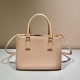 Prada Galleria Nude Medium Saffiano Leather Bag 1BA863