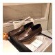 Gucci Leather Horsebit Loafer 414998 Coffee