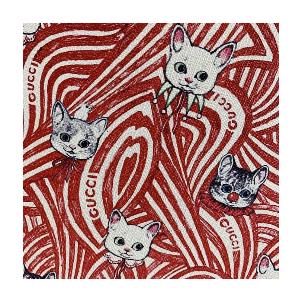 Gucci Yuko Higuchi Tote Bag Cat Print 605614