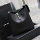 Saint Laurent Large Le 5 A 7 Hobo Bag in Smooth Leather 753837