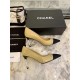 Chanel Lambskin &amp; Grosgrain 8.5cm Heel Pumps G35536