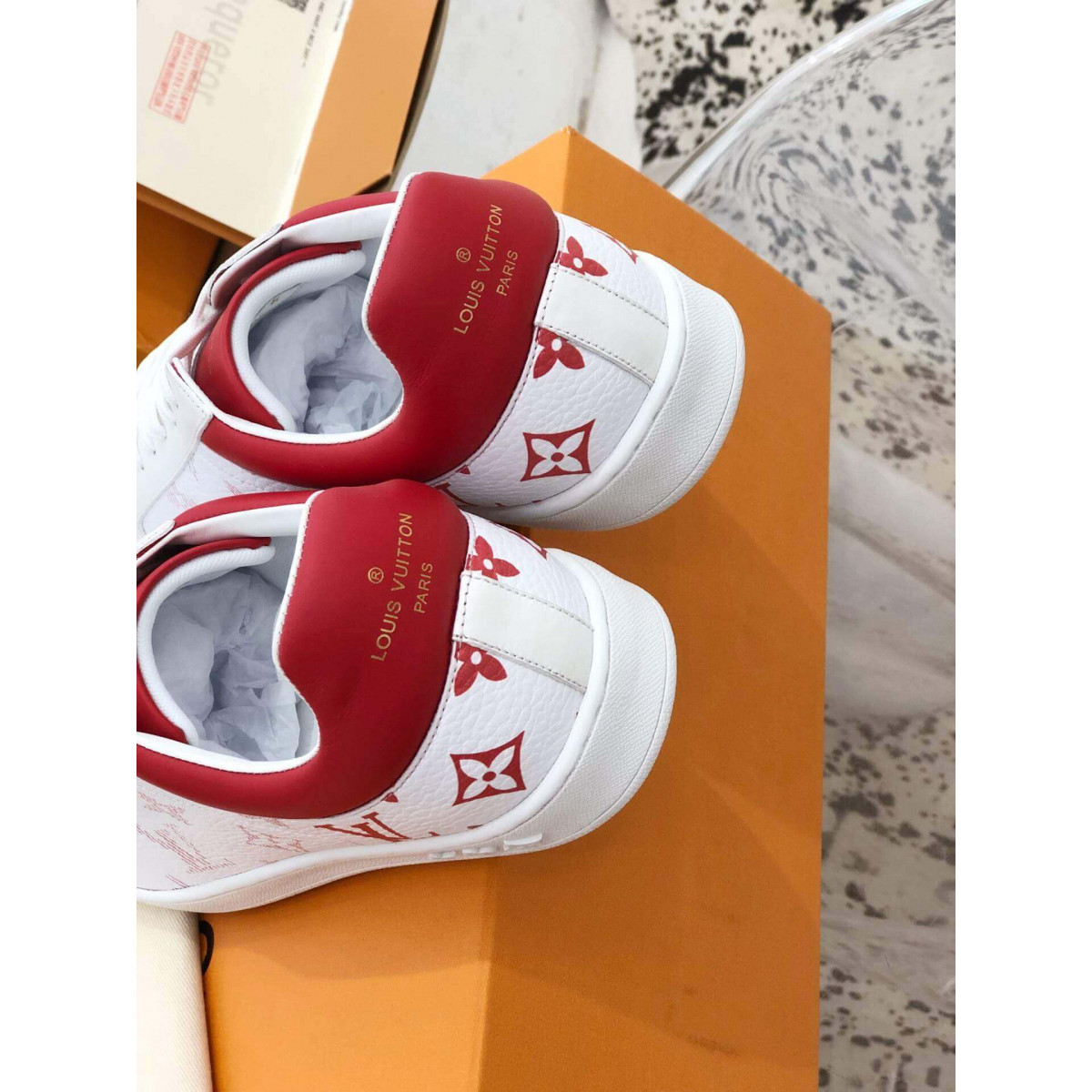 Louis Vuitton Frontrow Sneakers 1A6419 Red