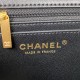 Chanel Mini Flap Bag With Gold Top Handle AS2431