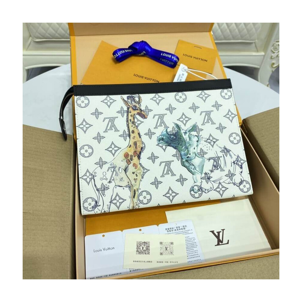 Louis Vuitton Monogram Canvas Pochette Voyage GM M66649