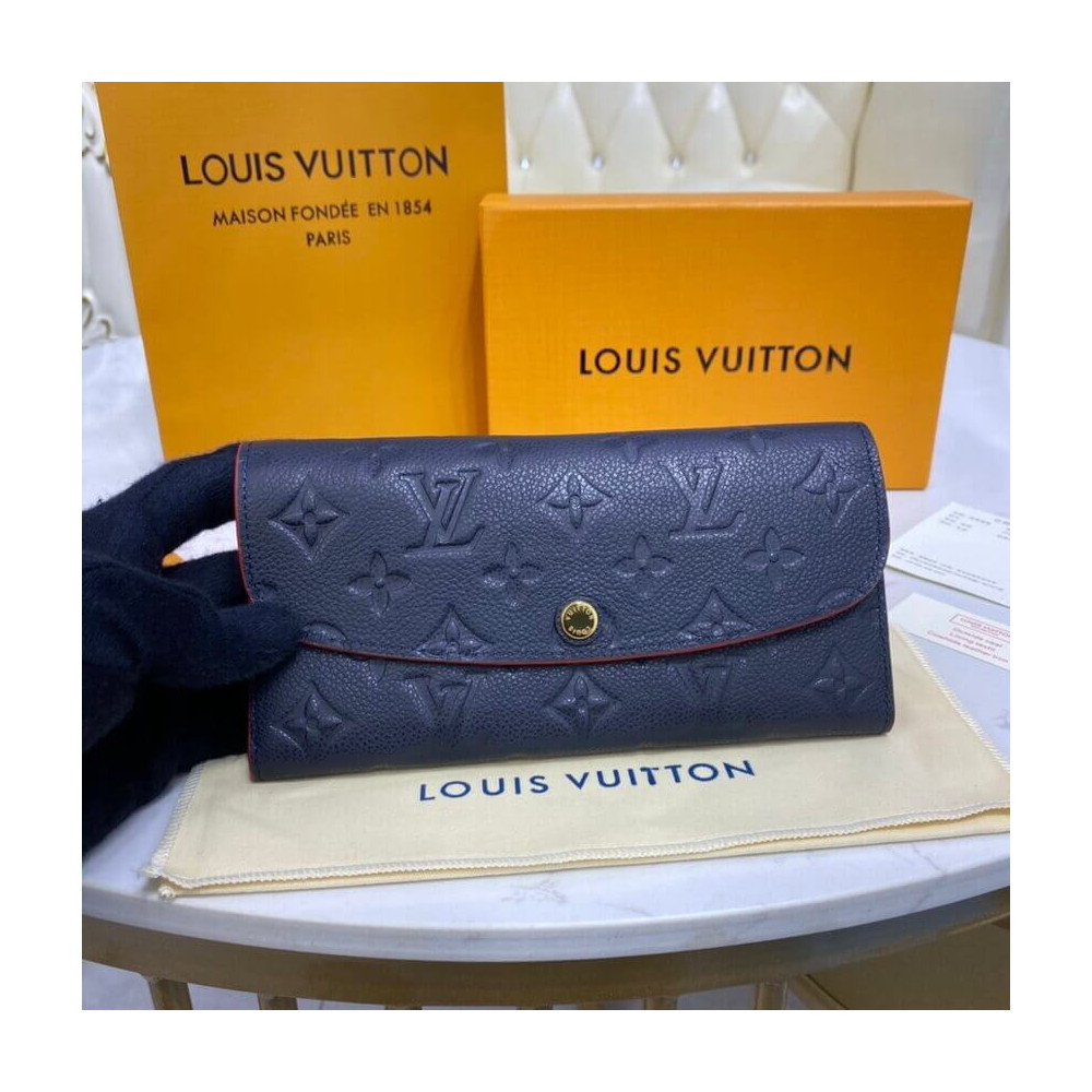 Louis Vuitton Monogram Empreinte Emilie Wallet M69417