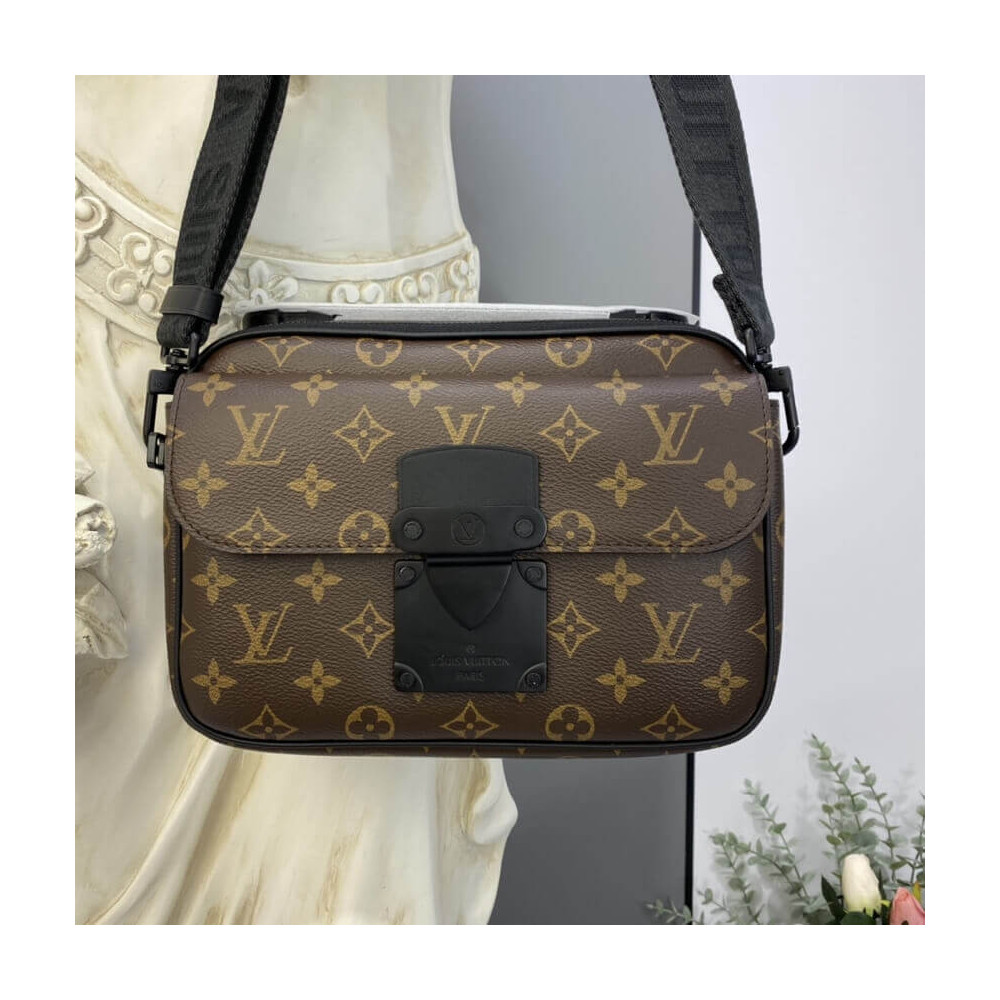 Louis Vuitton Monogram S Lock Messenger Bag M45806 M45863