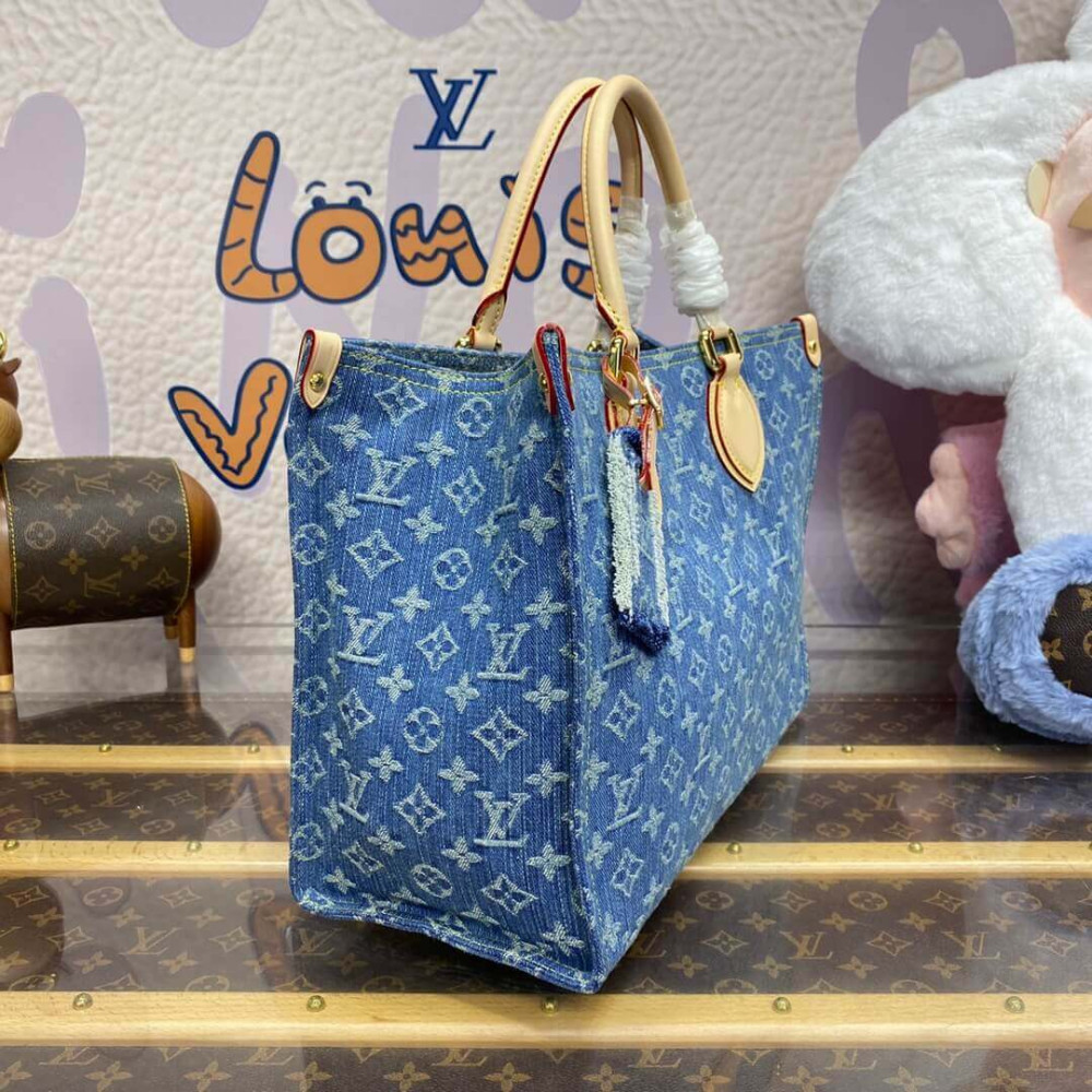 Louis Vuitton Monogram Denim OnTheGo MM M46871