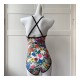 Gucci Pop Flora Print One Piece Swimsuit 514977-1