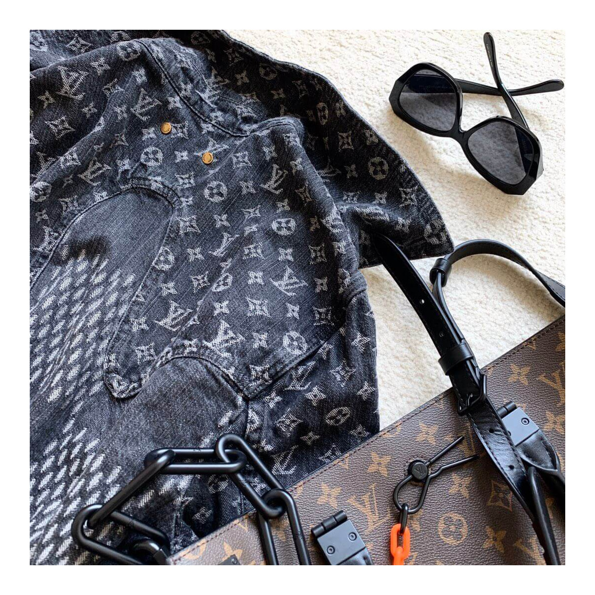 Louis Vuitton x Nigo Damier Giant Rib Jacket 1A7XBV