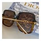 Dior Link 1 Shaded Square Sunglasses 90008