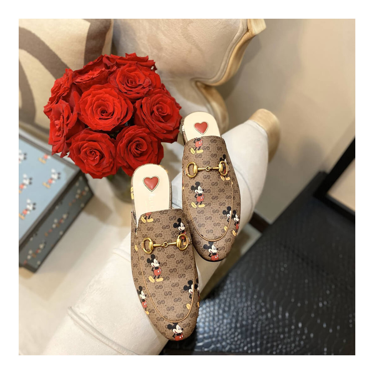 Gucci GG Disney x Gucci Princetown Slipper 603468