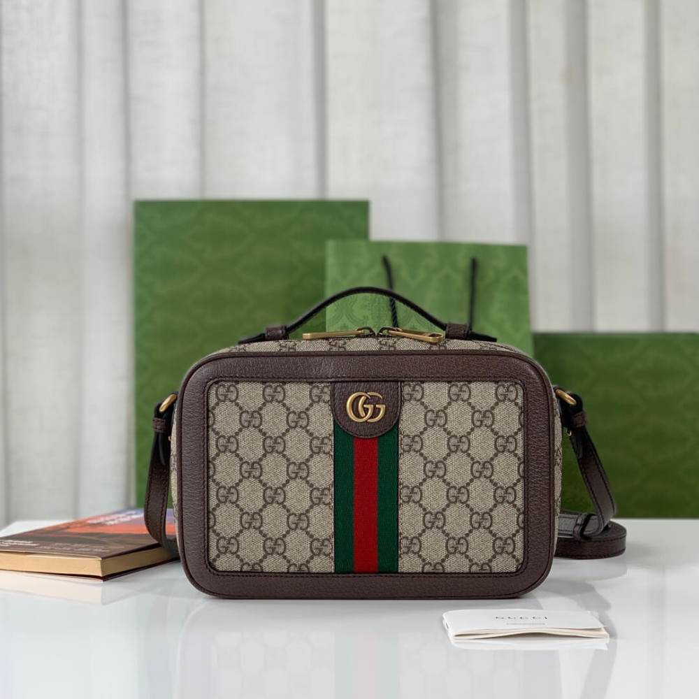 Gucci Ophidia Small Shoulder Bag With Web 739392